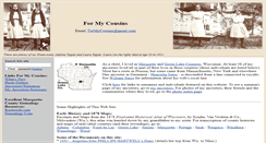 Desktop Screenshot of formycousins.com
